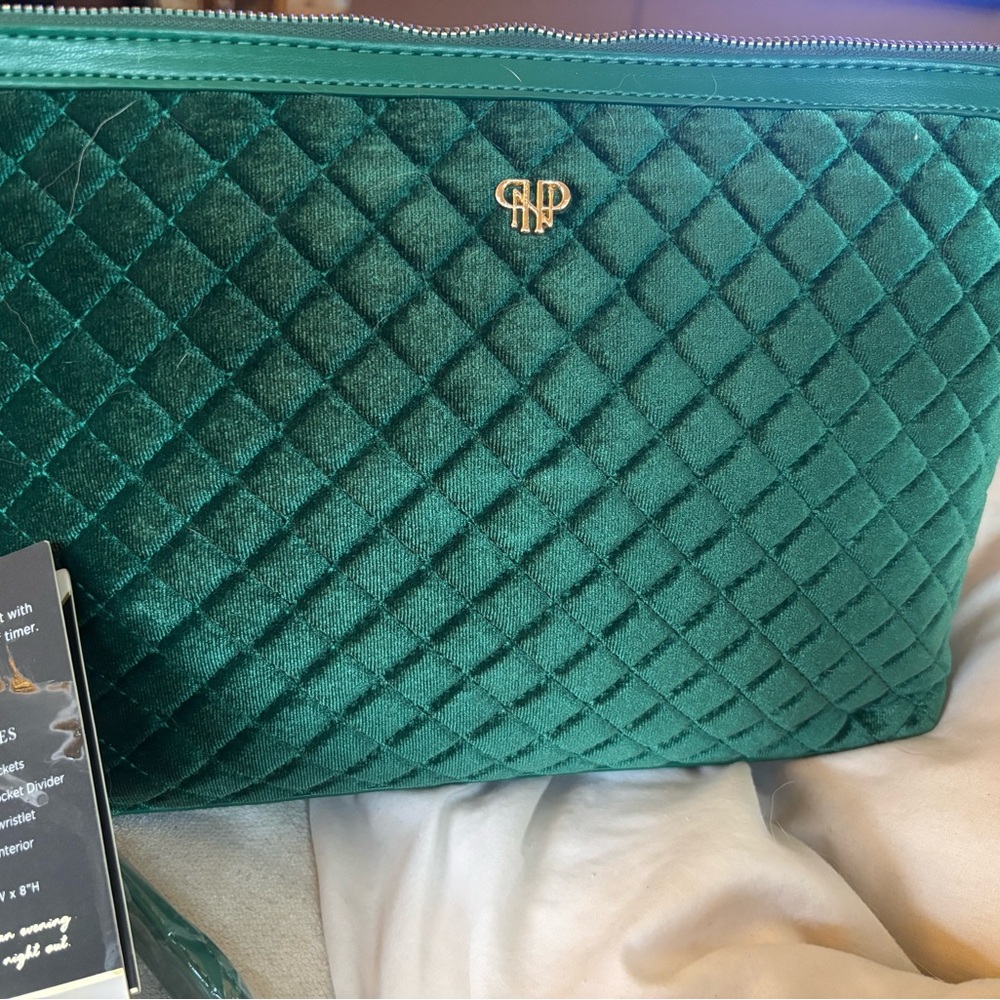 Green Quilted Women's Bag